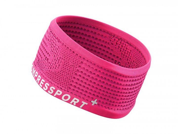 Compressport Headband V3 On/Off Pink